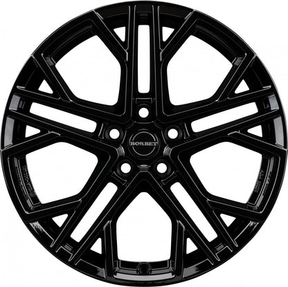 Borbet XV black glossy 8.5x19 ET35 - LK5/114.3 ML72.5