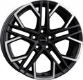 Borbet XV black polished matt Alufelge 8.5x19 Zoll ET45 LK 5x108 ML72.5
