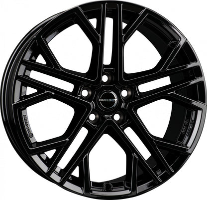 Borbet XV black glossy 9.5x19 ET44 - LK5/114.3 ML70.6