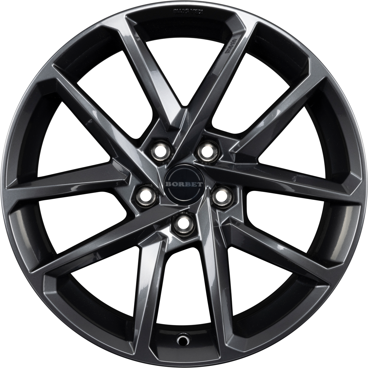 Borbet N e-grey Alufelge 6.5x17 Zoll ET38 LK 5x112 ML57.1 – Bild 3
