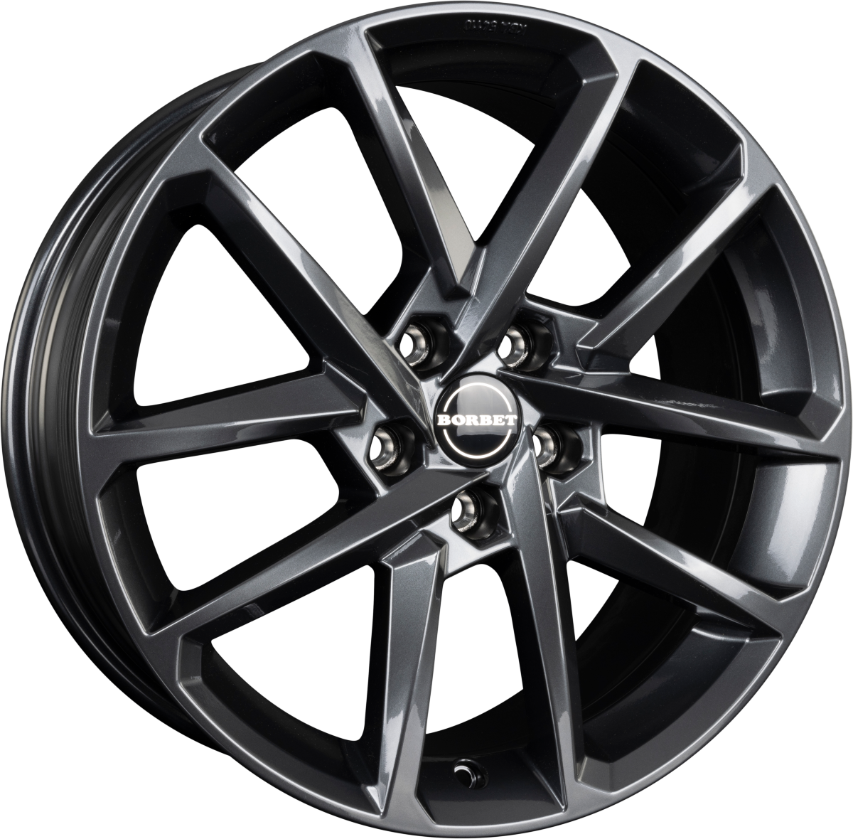 Borbet N e-grey Alufelge 6.5x17 Zoll ET38 LK 5x112 ML57.1 – Bild 4
