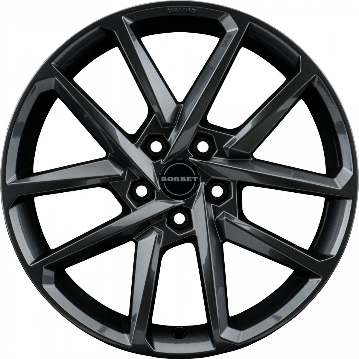 Borbet N e-grey 7.5x18 ET46 - LK5/108 ML72.5