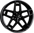Borbet TF black rim polished glossy Alufelge 10.5x24 Zoll ET20 LK 5x112 ML66.6