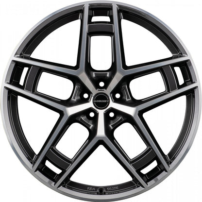Borbet TF graphite polished glossy 10.5x24 ET20 - LK5/112 ML66.6