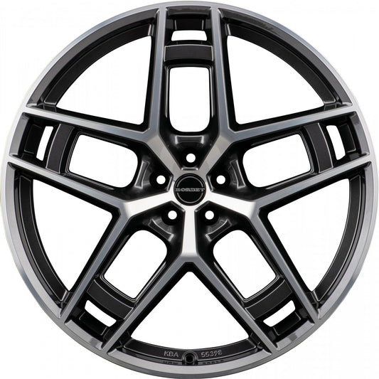Borbet TF graphite polished glossy 10.5x24 ET20 - LK5/112 ML66.6