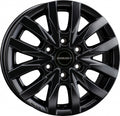 Borbet CW6 black matt Alufelge 6.5x17 Zoll ET48 LK 6x139.7 ML92.4