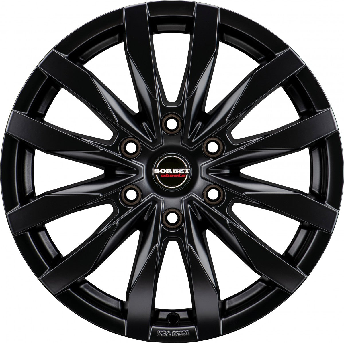 Borbet CW6 black matt 6.5x16 ET50 - LK6/120 ML74.6