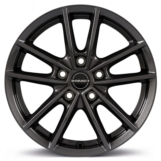 Borbet W mistral anthracite glossy 8x20 ET36 - LK5/114.3 ML72.5