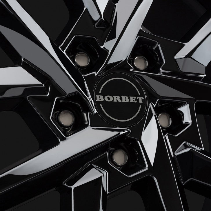 Borbet N black glossy Alufelge 7.5x17 Zoll ET40 LK 5x112 ML72.5 – Bild 4