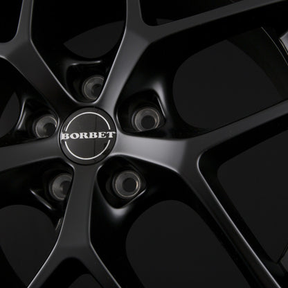 Borbet Y black matt Alufelge 7.5x17 Zoll ET45 LK 5x108 ML72.5 – Bild 6
