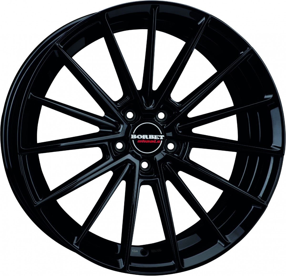 Borbet FB2DC black glossy 9x20 ET35 - LK5/112 ML72.5
