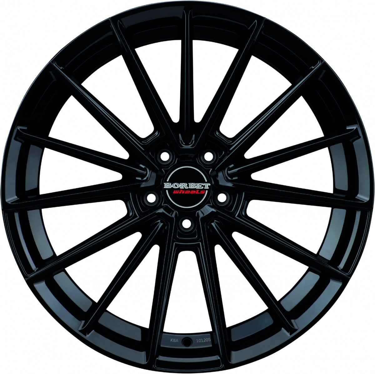 Borbet FB2DC black glossy 9x20 ET40 - LK5/112 ML72.5