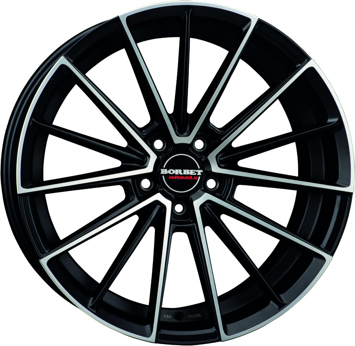 Borbet FB2DC black polished matt 9x20 ET40 - LK5/112 ML72.5