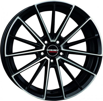 Borbet FB2DC black polished matt 9x20 ET40 - LK5/112 ML72.5