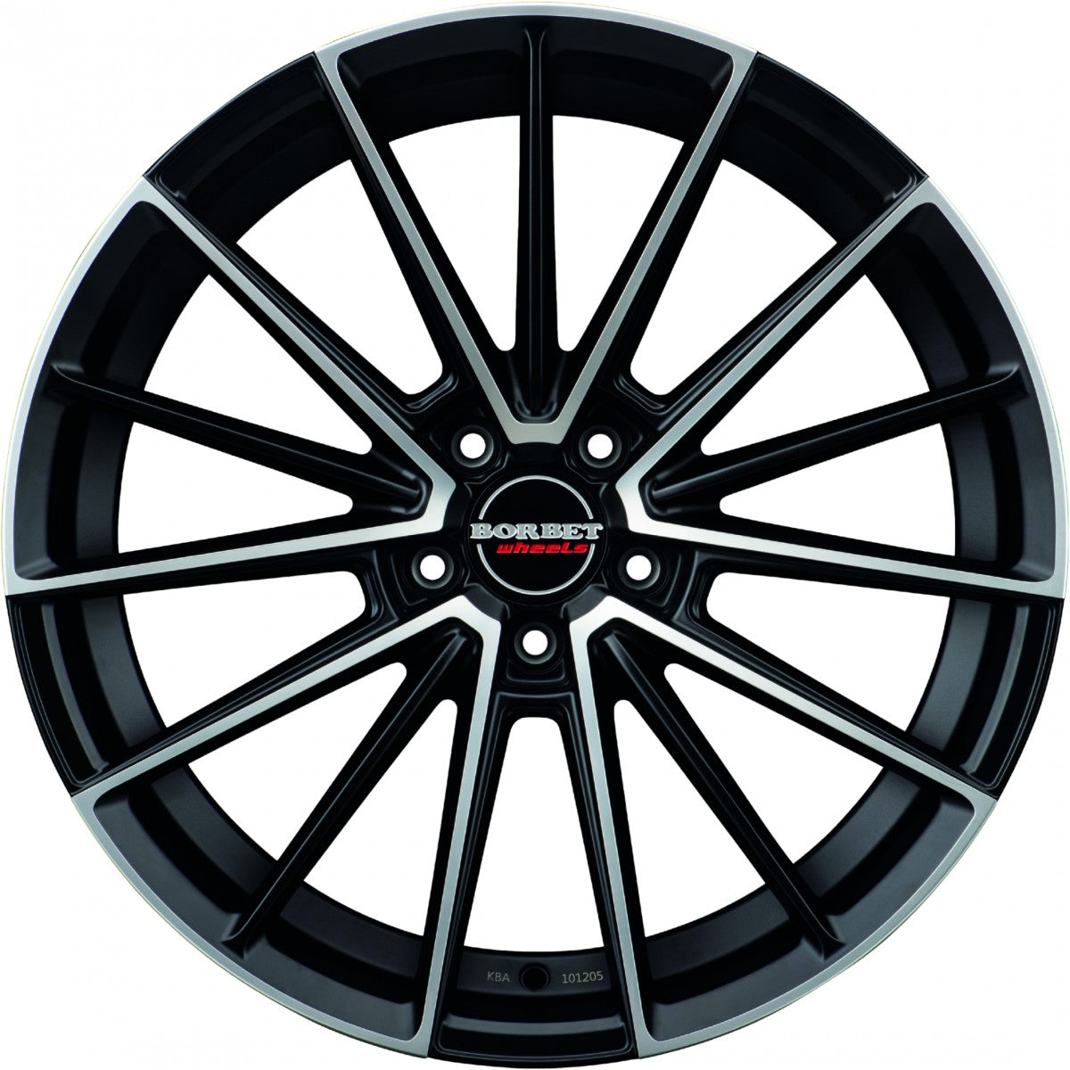 Borbet FB2DC black polished matt 9x20 ET40 - LK5/112 ML72.5