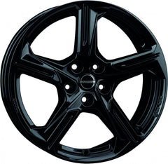 Borbet XE1 black glossy Alufelge 7.5x18 Zoll ET25 LK 5x112 ML66.6