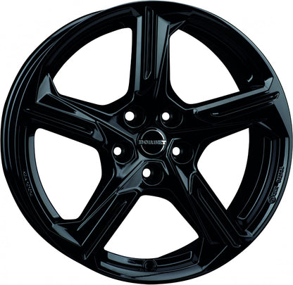 Borbet XE1 black glossy Alufelge 7.5x18 Zoll ET46 LK 5x112 ML57.1