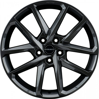 Borbet N e-grey Alufelge 8x19 Zoll ET40 LK 5x114.3 ML72.5 – Bild 2