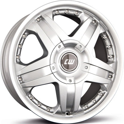 Borbet CWB crystal silver 8x18 ET35 - LK5/127 ML71.5