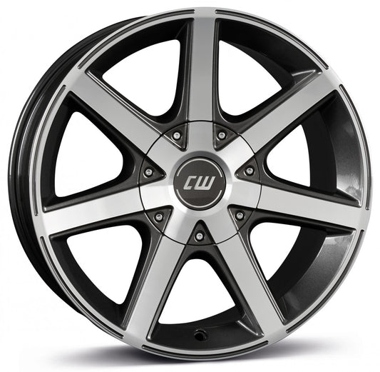 Borbet CWE mistral anthracite polished 8.5x18 ET30 - LK6/139.7 ML67.1