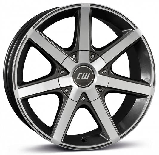 Borbet CWE mistral anthracite polished 7x16 ET40 - LK5/139.7 ML98.1
