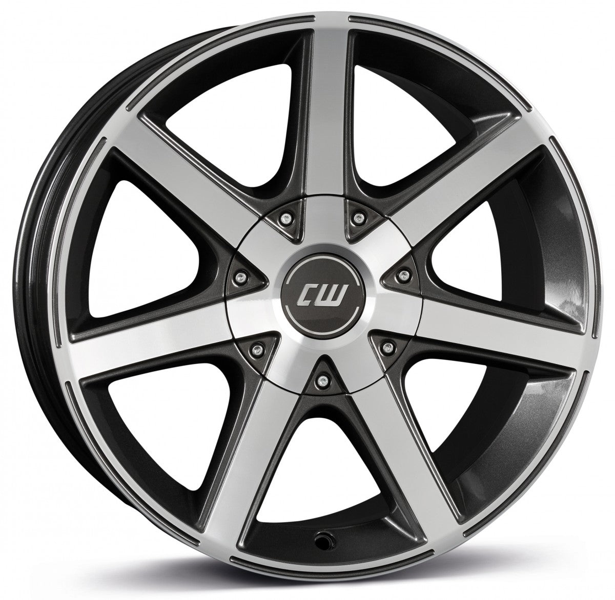 Borbet CWE mistral anthracite polished 7x16 ET40 - LK5/139.7 ML98.1