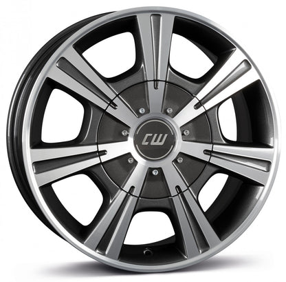 Borbet CH mistral anthracite polished 7.5x17 ET45 - LK5/118 ML71.1