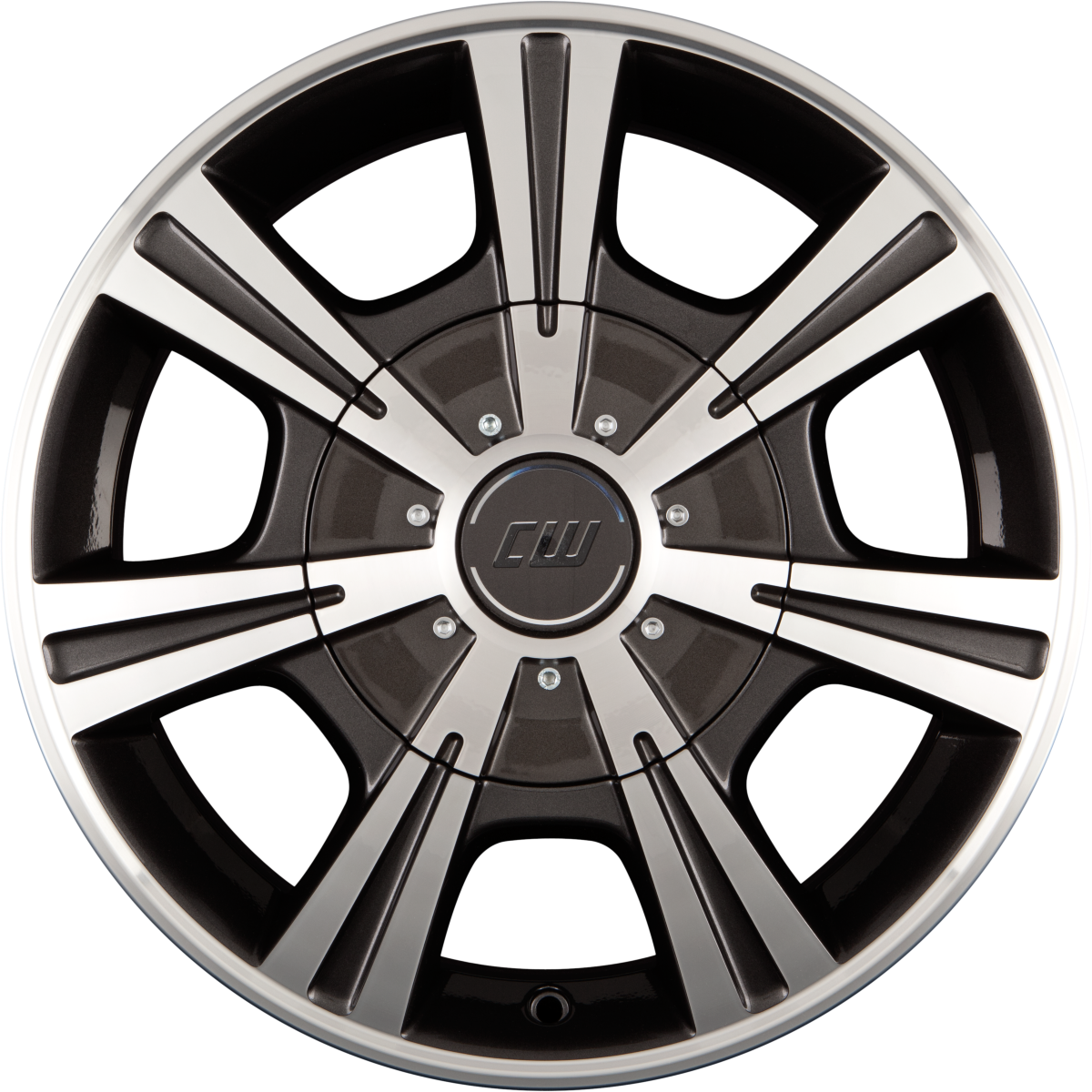 Borbet CH mistral anthracite polished Alufelge 7.5x17 Zoll ET50 LK 6x139.7 ML92.2 – Bild 3