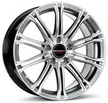 Borbet CW1 hyper silver 8x18 ET40 - LK5/115 ML70.2