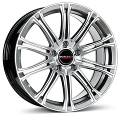 Borbet CW1 hyper silver Alufelge 8x18 Zoll ET40 LK 5x115 ML70.2