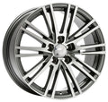 2DRV WH18 daytona grau hochglanzpoliert Alufelge 9x20 Zoll ET20 LK 5x112 ML66.6