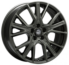 2DRV WH34 dark gunmetal lackiert Alufelge 8.5x19 Zoll ET35 LK 5x112 ML66.6