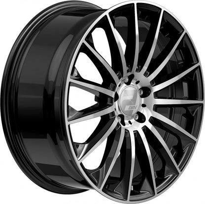 2DRV WH39 schwarz hochglanzpoliert 9x20 ET54 - LK5/112 ML66.6