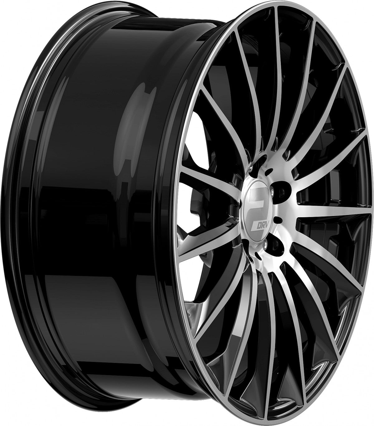 2DRV WH39 schwarz hochglanzpoliert 9x20 ET54 - LK5/112 ML66.6