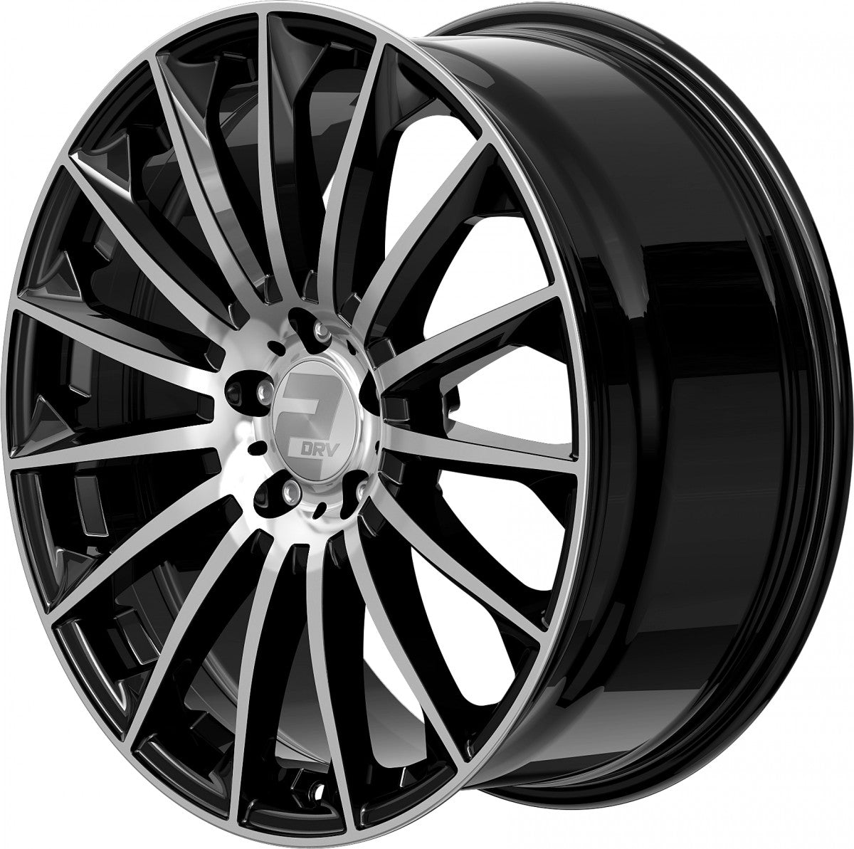 2DRV WH39 schwarz hochglanzpoliert 9x20 ET54 - LK5/112 ML66.6