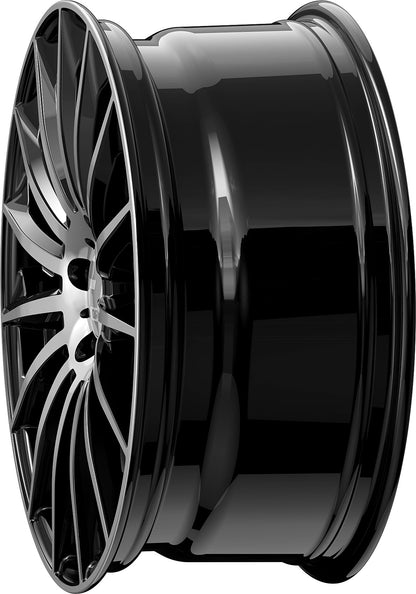 2DRV WH39 schwarz hochglanzpoliert 9x20 ET54 - LK5/112 ML66.6