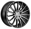 2DRV WH39 schwarz hochglanzpoliert Alufelge 9.5x22 Zoll ET42 LK 5x112 ML66.6