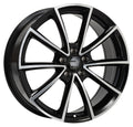 2DRV WH28 schwarz hochglanzpoliert Alufelge 7.5x17 Zoll ET35 LK 5x112 ML66.6