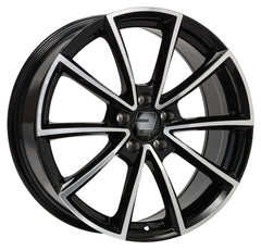 2DRV WH28 schwarz hochglanzpoliert Alufelge 9x20 Zoll ET40 LK 5x114.3 ML72.6