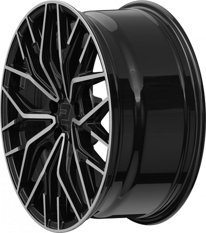 2DRV WH37 schwarz hochglanzpoliert 8.5x19 ET40 - LK5/112 ML66.6