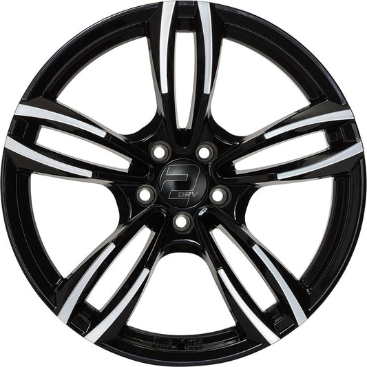 2DRV WH29 schwarz hochglanzpoliert 7.5x17 ET52 - LK5/112 ML66.7