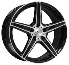 Axxion AX7 schwarz hochglanzpoliert Alufelge 9x20 Zoll ET20 LK 5x112 ML66.6
