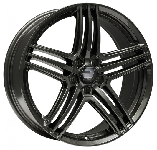 2DRV WH12 dark gunmetal lackiert 8x19 ET48 - LK5/112 ML66.6