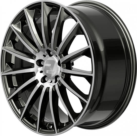 2DRV WH39 dark gunmetal hochglanzpoliert Alufelge 8.5x19 Zoll ET35 LK 5x112 ML66.6