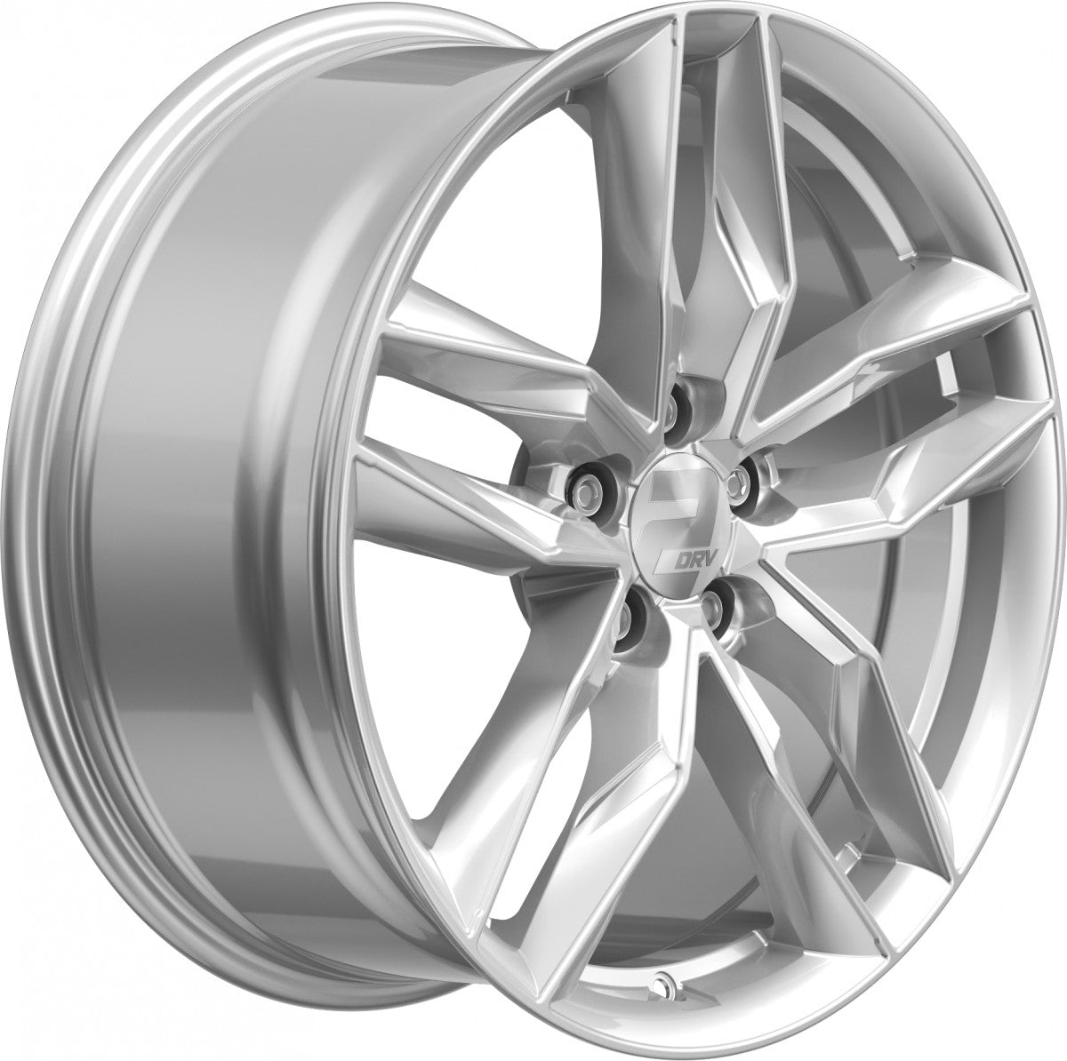 2DRV WH40 race silber lackiert Alufelge 8x19 Zoll ET45 LK 5x112 ML57.1 – Bild 4