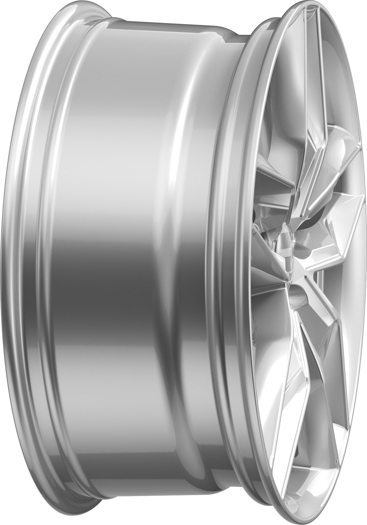 2DRV WH40 race silber lackiert Alufelge 8x19 Zoll ET45 LK 5x112 ML57.1 – Bild 6