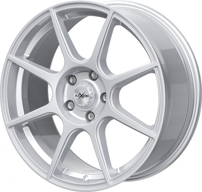 Axxion X2 race silber lackiert Alufelge 7x17 Zoll ET38 LK 4x100 ML63.4 – Bild 8