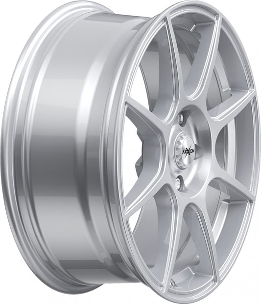 Axxion X2 race silber lackiert 7.5x18 ET30 - LK5/112 ML72.6