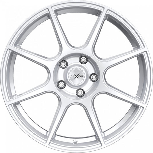 Axxion X2 race silber lackiert 7.5x18 ET40 - LK5/112 ML72.6