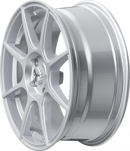 Axxion X2 race silber lackiert 7.5x18 ET40 - LK5/112 ML72.6
